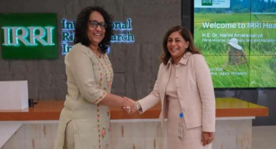 Prme Minister Visits IRRI in Philippines